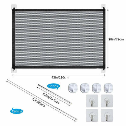 Magic Portable Safety Gate: The Easy Solution to Protect Your Pets and Home