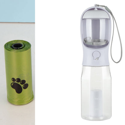 Introducing the 3-in-1 Portable Dog and Cat Water Bottle Feeder: The Ultimate Travel Companion for Your Pet