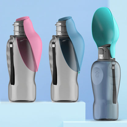 Stay Hydrated Anywhere: The 800ml Portable Dog Water Bottle for Your Furry Friend