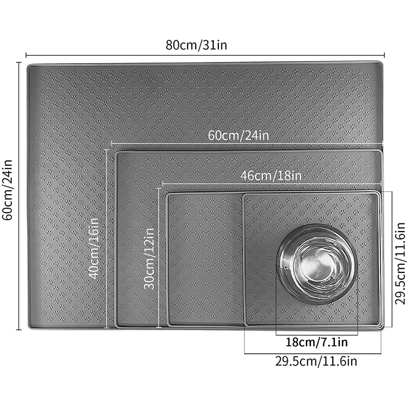 Non-Slip Pet Feeding Mat