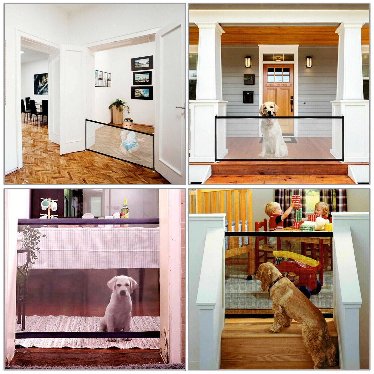 Magic Portable Safety Gate: The Easy Solution to Protect Your Pets and Home