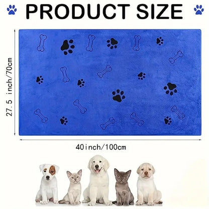 Super Absorbent Microfiber Dog Towel: The Ultimate Solution for Quick and Easy Pet Drying