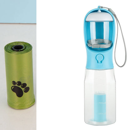 Introducing the 3-in-1 Portable Dog and Cat Water Bottle Feeder: The Ultimate Travel Companion for Your Pet