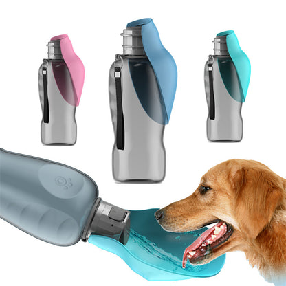 Stay Hydrated Anywhere: The 800ml Portable Dog Water Bottle for Your Furry Friend